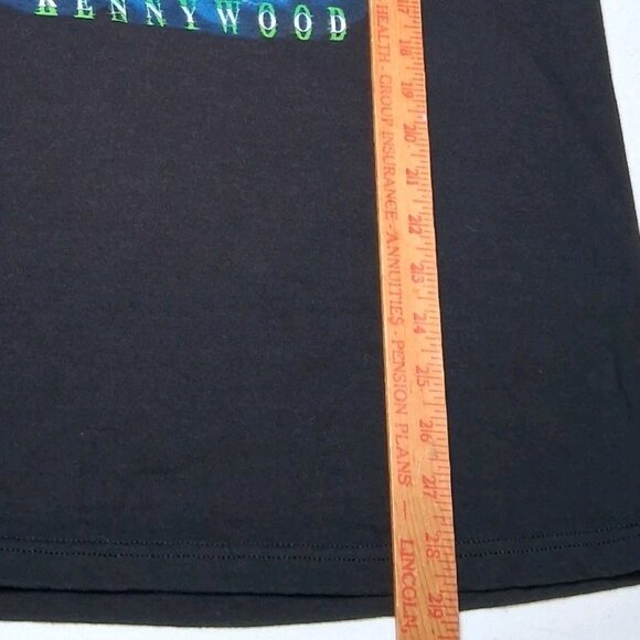 Kennywood Amusement Park Phantoms Revenge Shirt Large Black Rollercoaster - Picture 6 of 10
